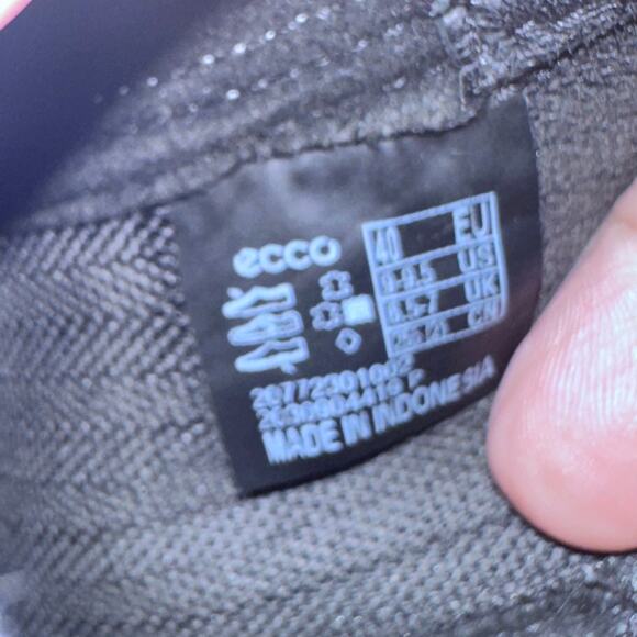 ECCO Shape Sculpted Motion 55 Womens Size 9.5 US 40 EU White Leather Chelsea - Picture 10 of 13